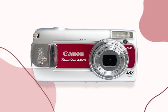 Canon PowerShot A470 デジタルカメラ Amazon.com : Canon PowerShot A470 7.1 MP Digital Camera with
