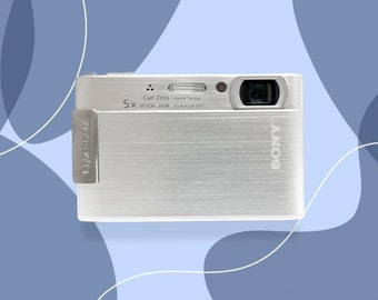 Sony Cyber-shot DSC-T300 Compact Digital Camera Silver Tested