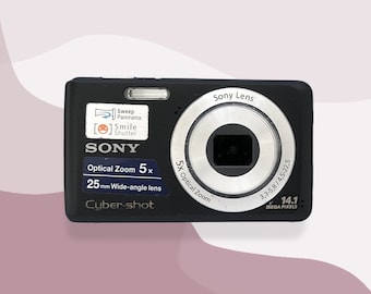 Câmera Sony Cybershot Dsc-w350 14.1 Mp Preto