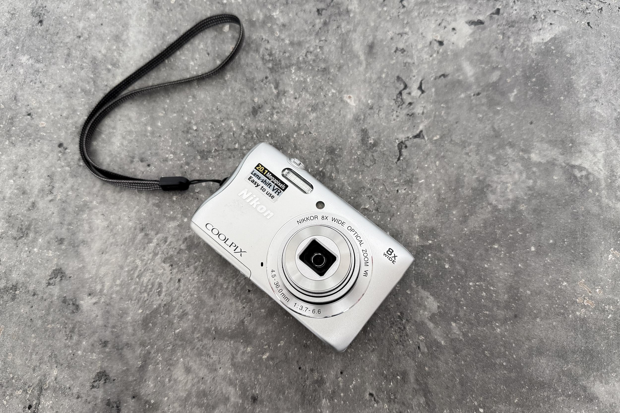 Nikon Coolpix S3700: Silver Vintage Digital Camera - Etsy