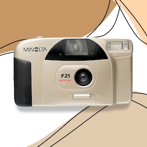 Minolta F25 Vintage 35mm Film Camera with Case