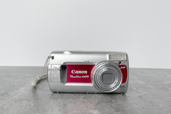 ジャンク品Canon PowerShot A470 - メルカリ
