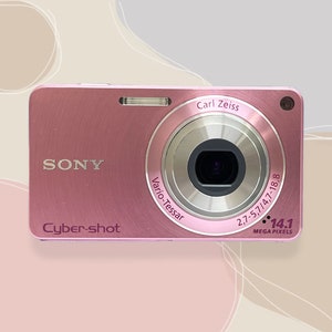 Sony Cybershot Pink - Etsy Canada