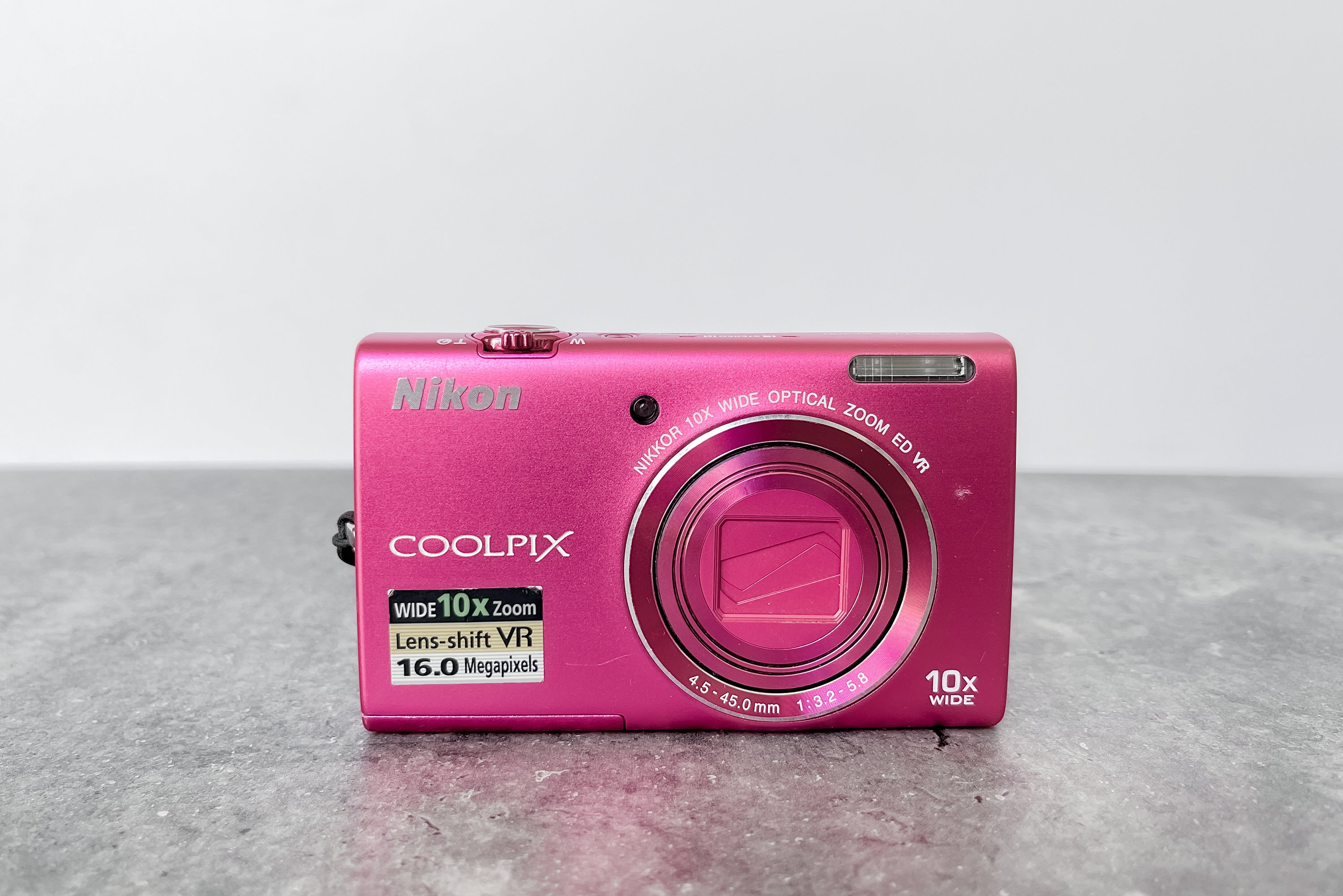 Digital Camera Nikon Coolpix S6200 Pink / Vintage Digital