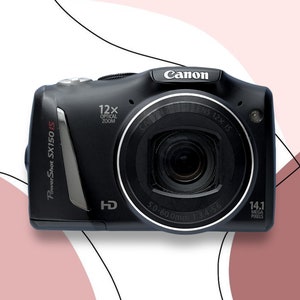 Digital Camera Canon PowerShot SX150 IS / Vintage Digital Camera / Canon cameras