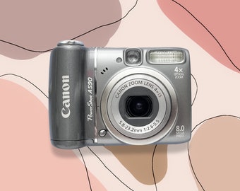 A1597】Canon PowerShot A590単3乾電池