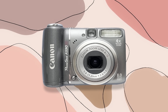 ジャンク品　デジカメ　キャノン　powershot A590IS ジャンク】Canon デジタルカメラ PowerShot A590IS