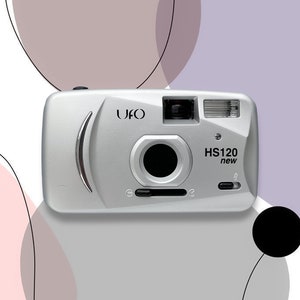 UFO HS120 35mm Film Camera: Vintage Point & Shoot, 28mm Lens