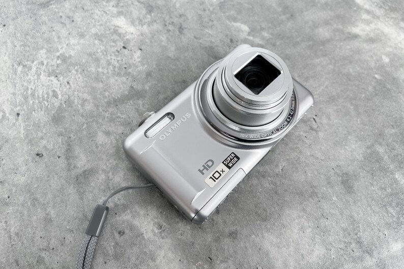 Digital Camera Olympus VR-310 Silver / Vintage Digital Camera / Olympus cameras image 7