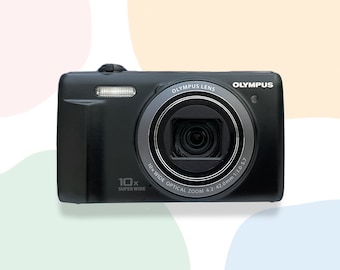 Digital Camera Olympus VR-340 Black / Vintage Digital Camera / Olympus cameras