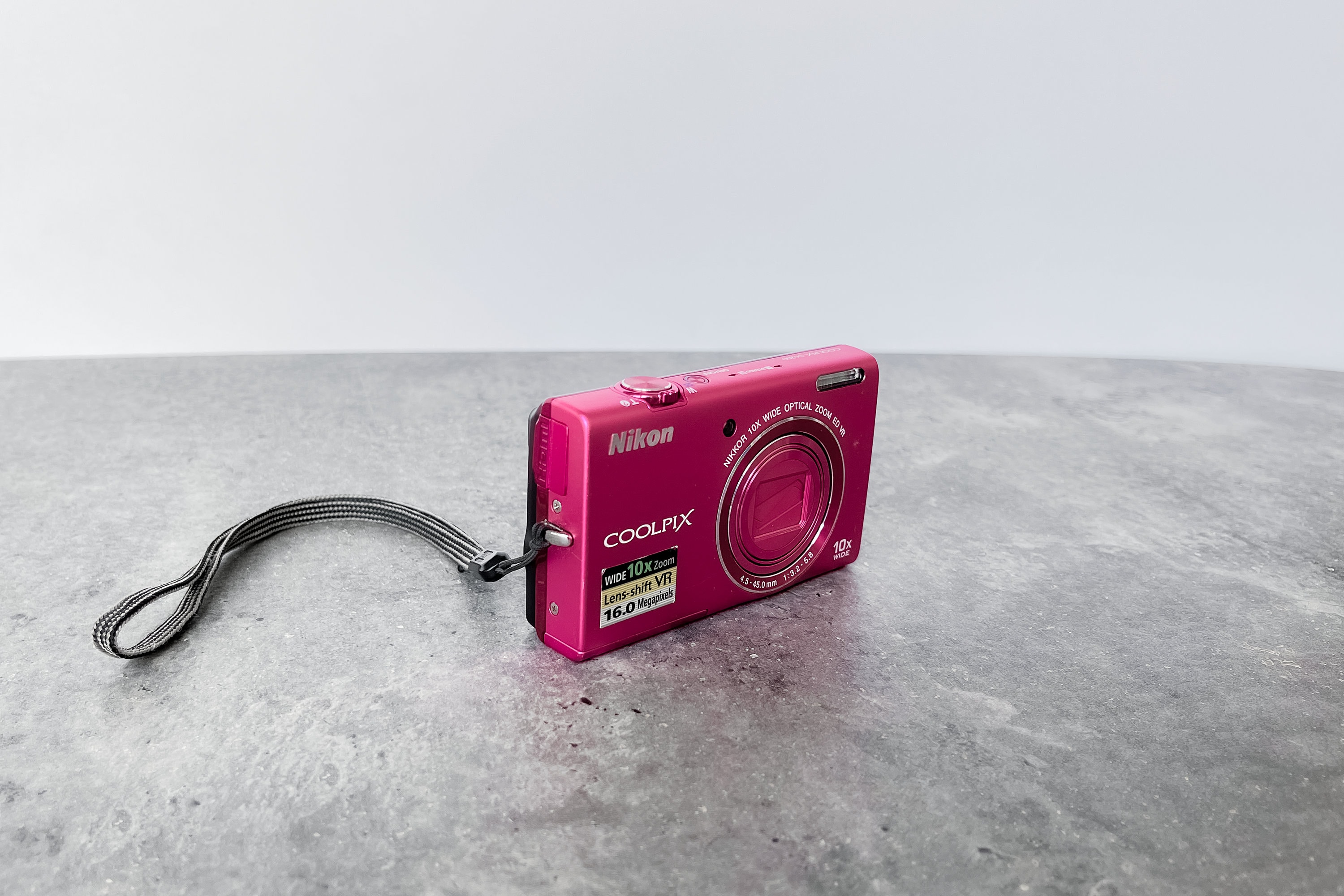 Digital Camera Nikon Coolpix S6200 Pink / Vintage Digital