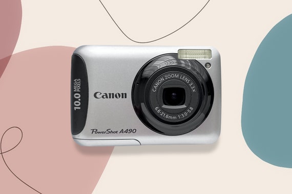 ジャンク品 Canon PowerShot A490 10.0メガピクセル Vintage Canon Powershot A490 Digital Camera - 10.0 Megapixel