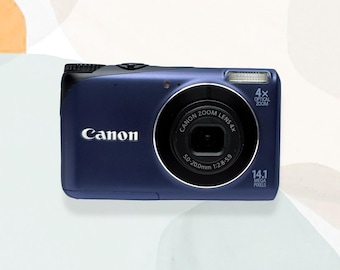 Câmera digital Canon PowerShot A2200 - Azul, 14,1 MP, zoom de 4x