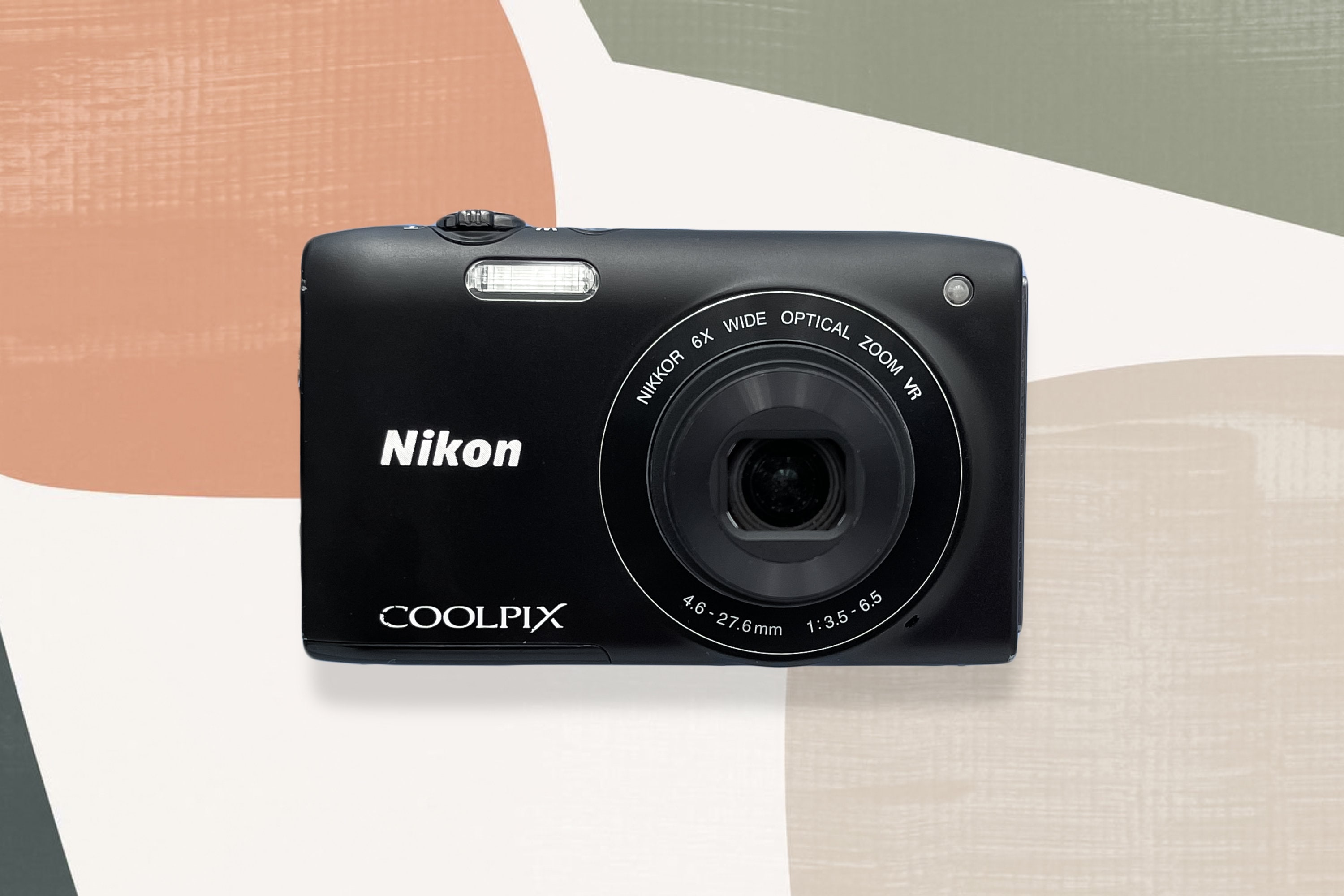 Digital Camera Nikon Coolpix S3300 Black / Vintage Digital