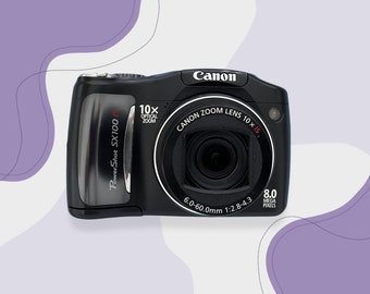 Digital Camera Canon PowerShot SX100 IS / Vintage Digital Camera / Canon cameras