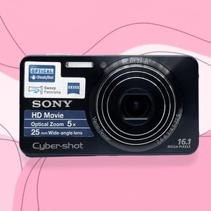 Sony Cyber-Shot DSC-W570 : Vintage Digitalkamera, HD Film