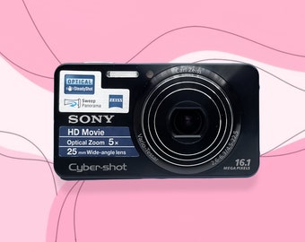 Sony Cyber-shot DSC-W570 Digital Compact Camera Pink/silver Sony Cyber-shot DSC-W570 Digital Compact Camera Pink/silver