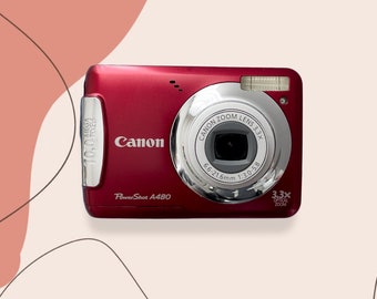 Digital Camera Canon Powershot A480, Compact Digital Camera, Canon