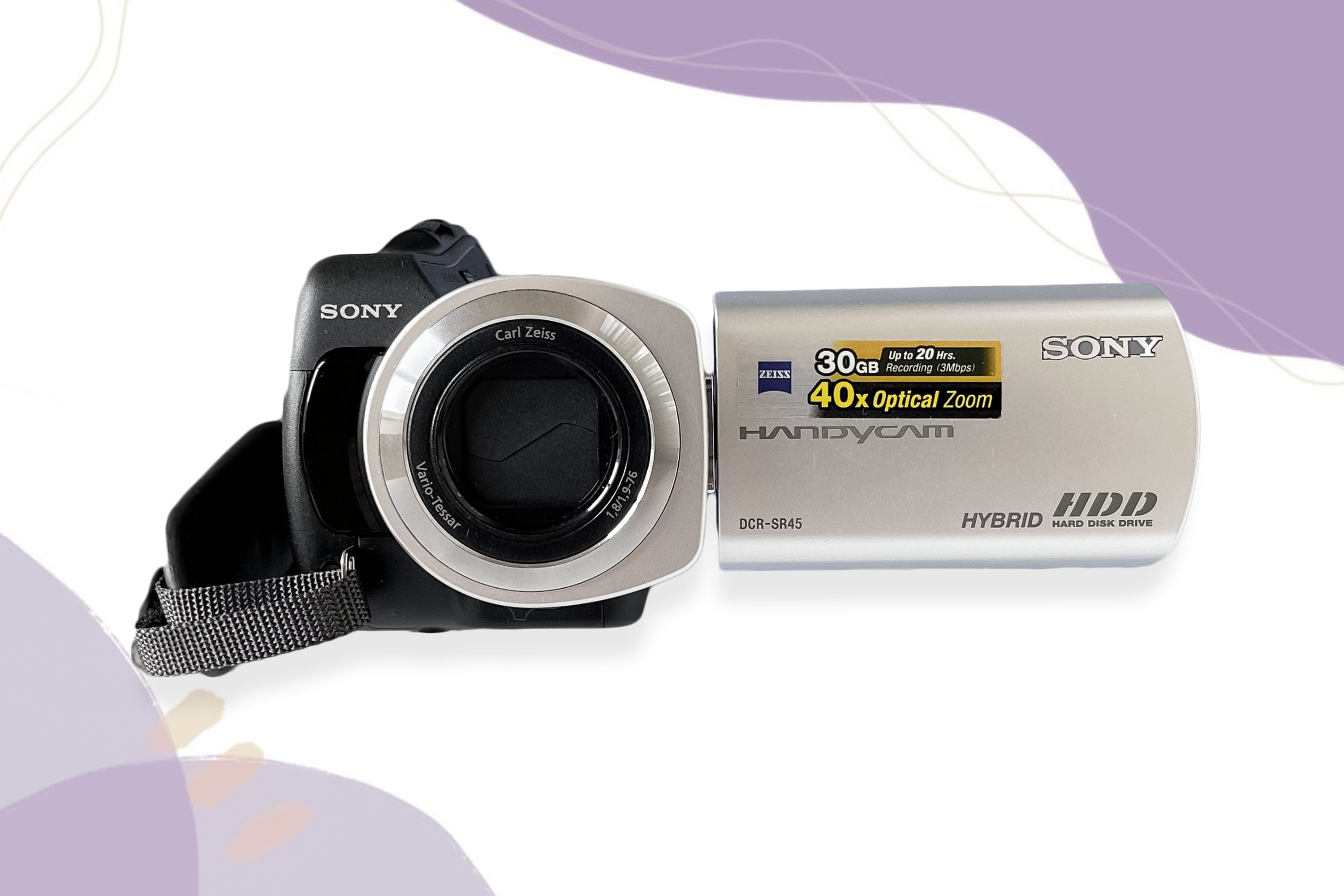 ハンディカム SONY DCR-SR45 シルバー 中古 - メルカリ