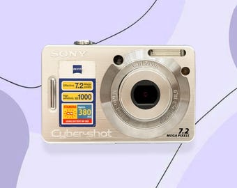 Sony Cyber-shot DSC-H5 7.2 MP Digital Camera - Black 12x Super