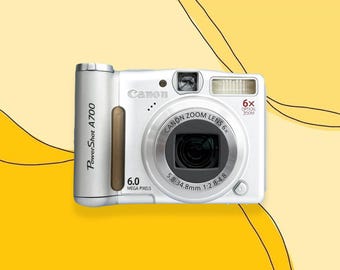 Canon Powershot A710 IS 7.1MP Digital Camera - Etsy