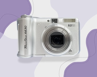 Canon Powershot A630: 8.0 MP Compact Digital Camera - Etsy