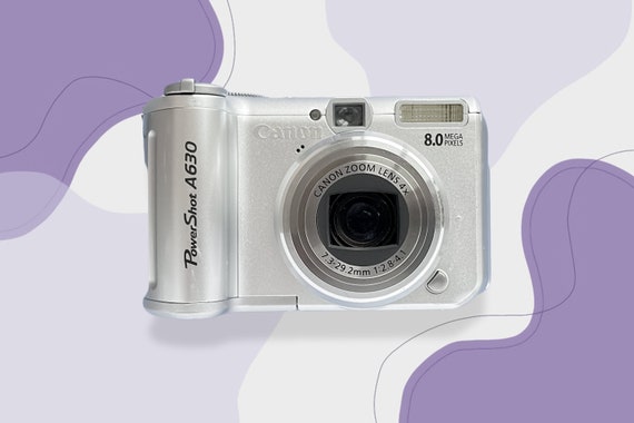 Canon Powershot A630: 8.0 MP Compact Digital Camera - Etsy