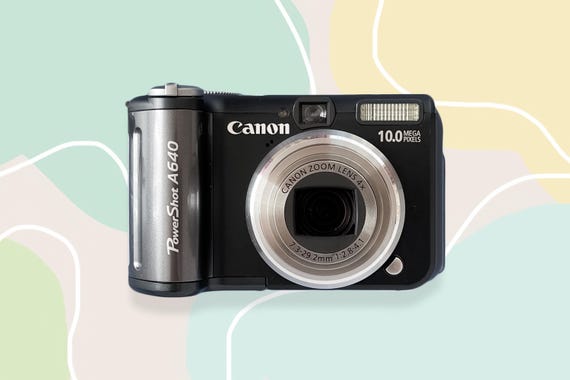 Canon Powershot A640: 10.0 MP Compact Digital Camera - Etsy