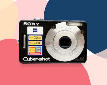 Sony Cyber-Shot DSC-W70: Câmera Digital Vintage de 7.2MP