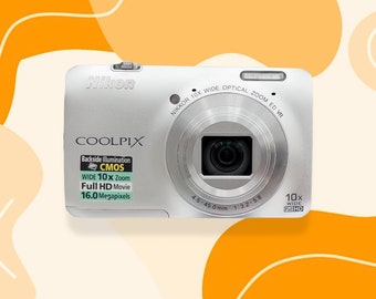 【美品】ニコン Nikon COOLPIX S6200 シルバー Amazon | Nikon デジタルカメラ COOLPIX (クールピクス) S6200