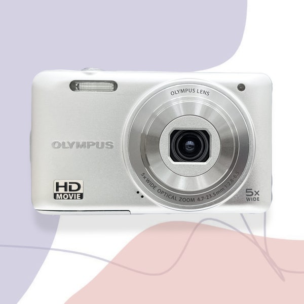 Digitalkamera Olympus VG-160 Silver / Vintage Digitalkamera / Olympus Kameras