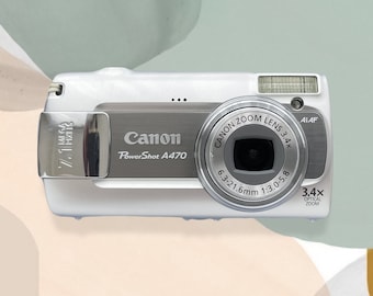 Amazon.com : Canon PowerShot A470 7.1 MP Digital Camera with