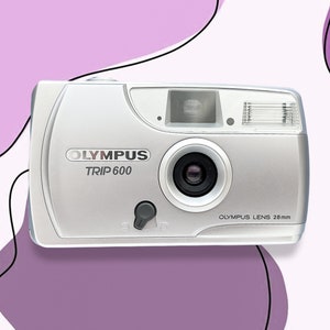 Olympus TRIP 600 / Vintage Film Camera 35 mm / Point and Shoot Automatic Camera