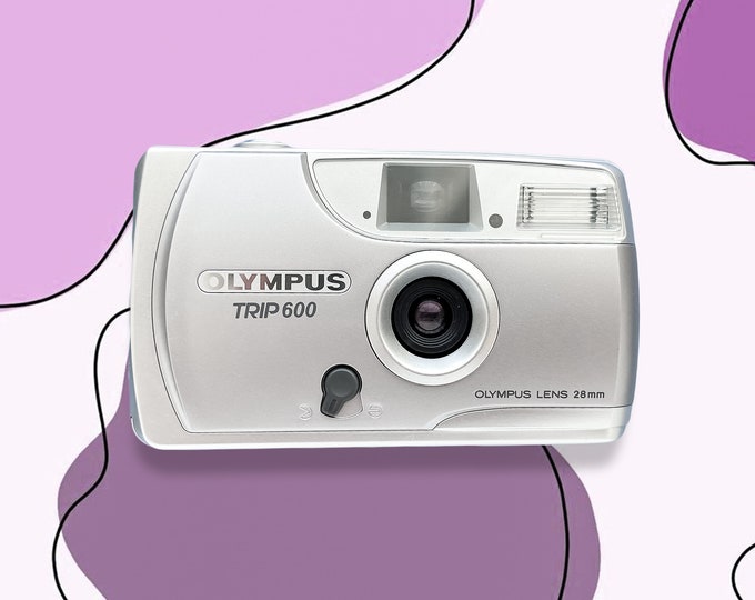 Olympus Trip AF 51 35mm Point and Shoot Film Camera Etsy