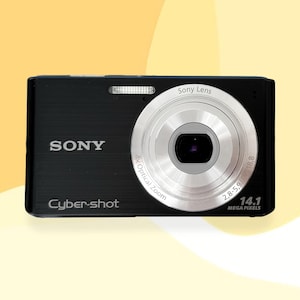 Digital Camera Sony Cyber-Shot DSC-W610 Black / Vintage Digital Camera / Sony cameras