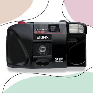 Vintage Skina SK 102 Film Camera: Compact 35mm, Japanese Lens