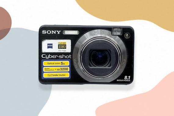Digital Camera Sony Cyber-shot DSC-W150 Black / Vintage