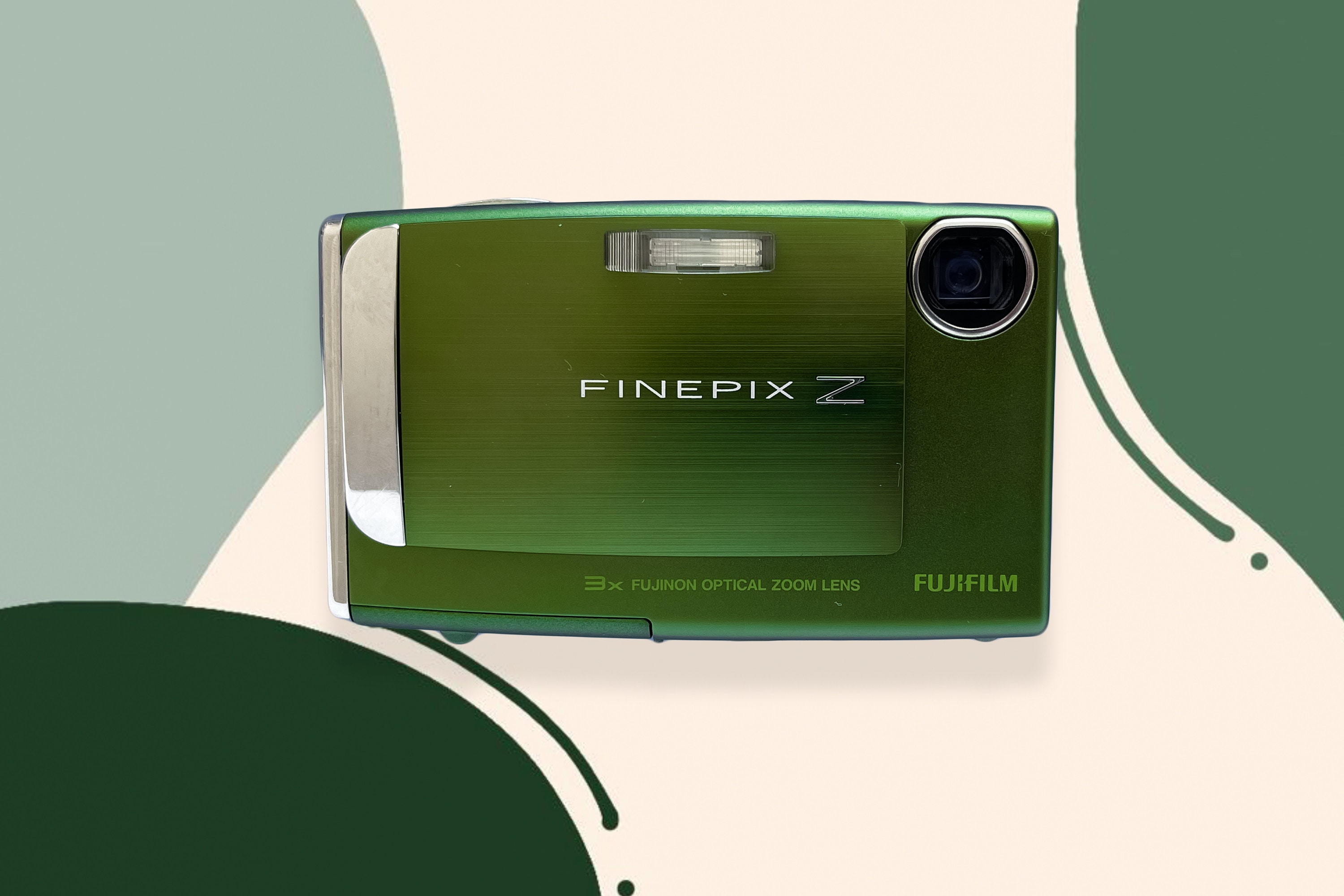 Digital Camera Fujifilm Finepix Z10fd Green / Vintage