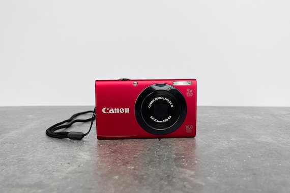 Digital Camera Canon Powershot A3400 IS Red / Vintage