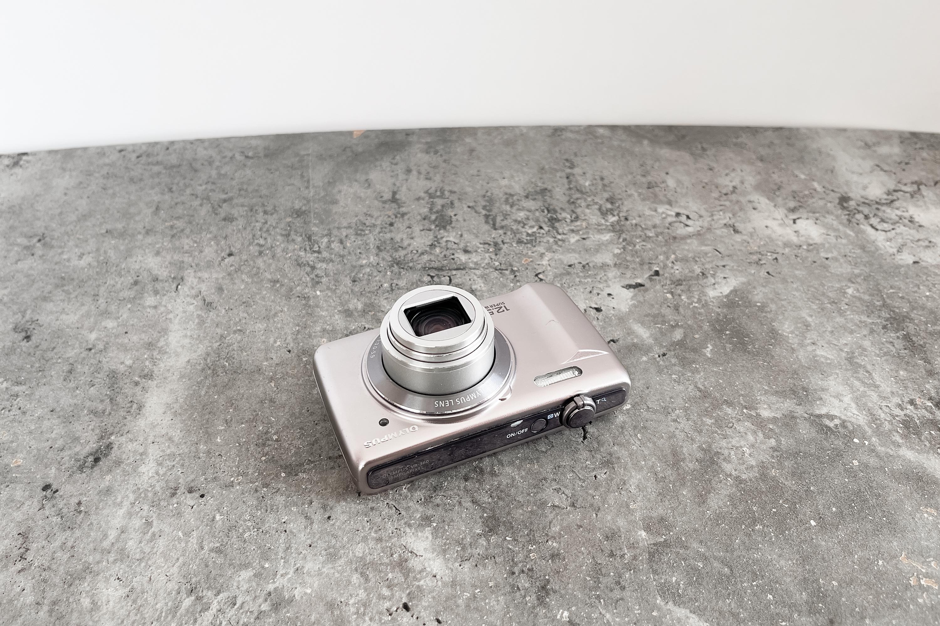 Olympus VR-360 Digital Camera - Silver, 12.5x Optical Zoom - Etsy