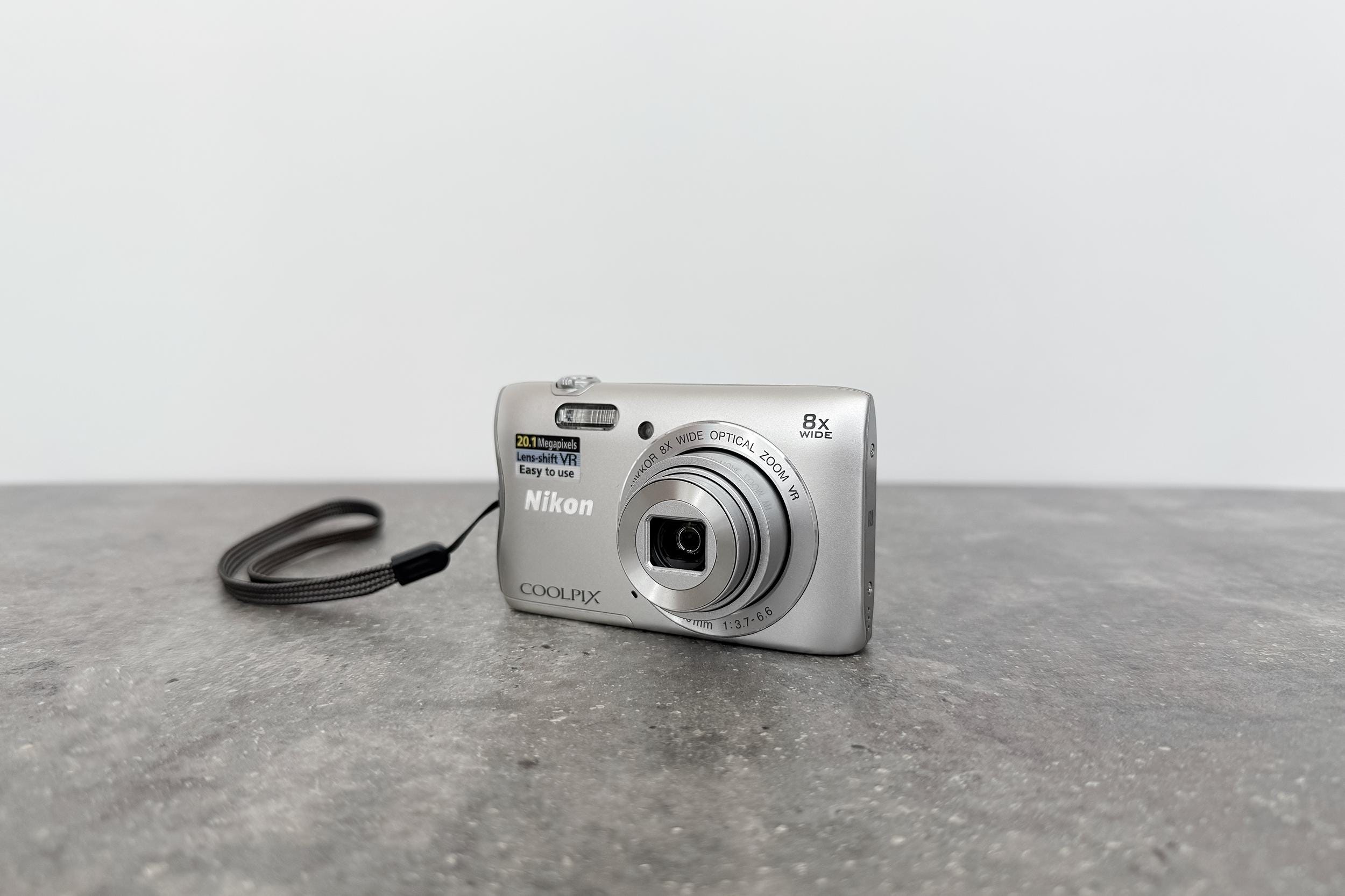Nikon Coolpix S3700: Silver Vintage Digital Camera - Etsy