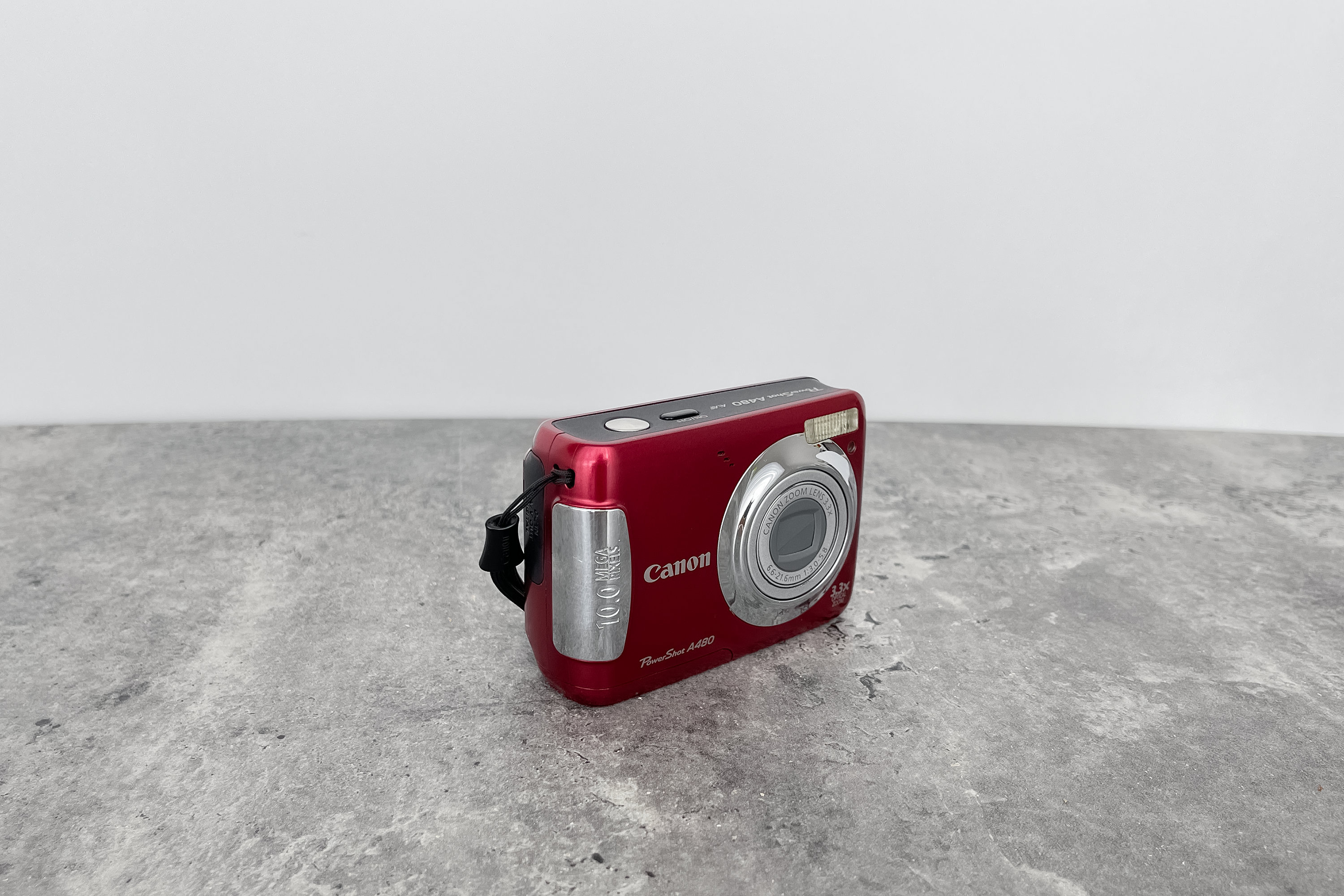 Digital Camera Canon Powershot A480 Red / Vintage Digital