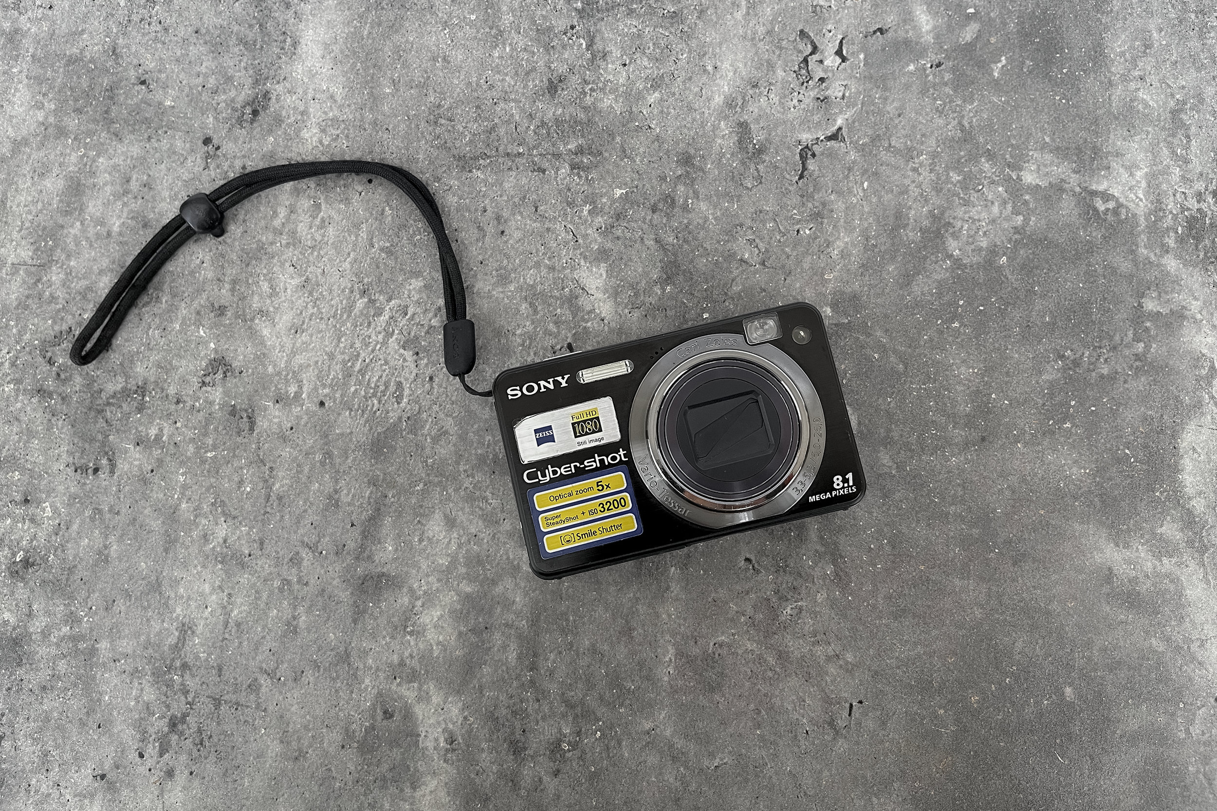 Digital Camera Sony Cyber-shot DSC-W150 Black / Vintage