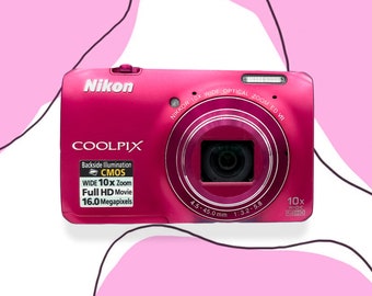 Nikon Coolpix S3100 - Pink - Etsy