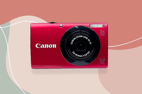 Digital Camera Canon Powershot A3400 IS Red / Vintage