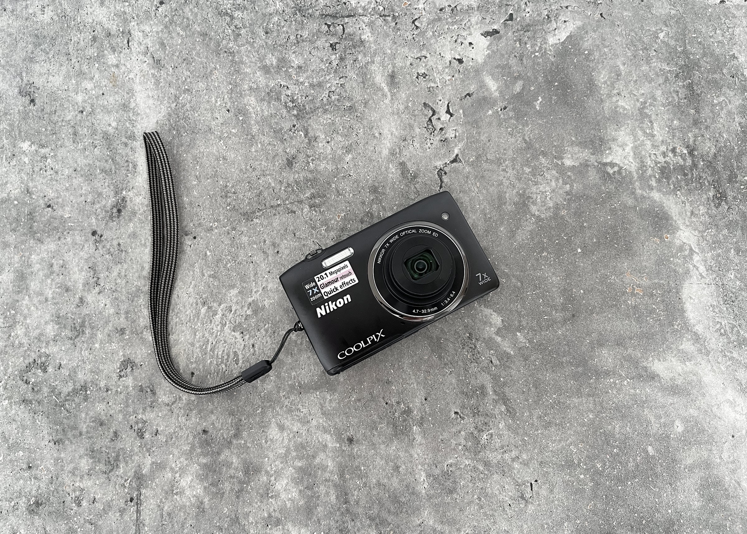Digital Camera Nikon Coolpix S3400 Black / Vintage Digital