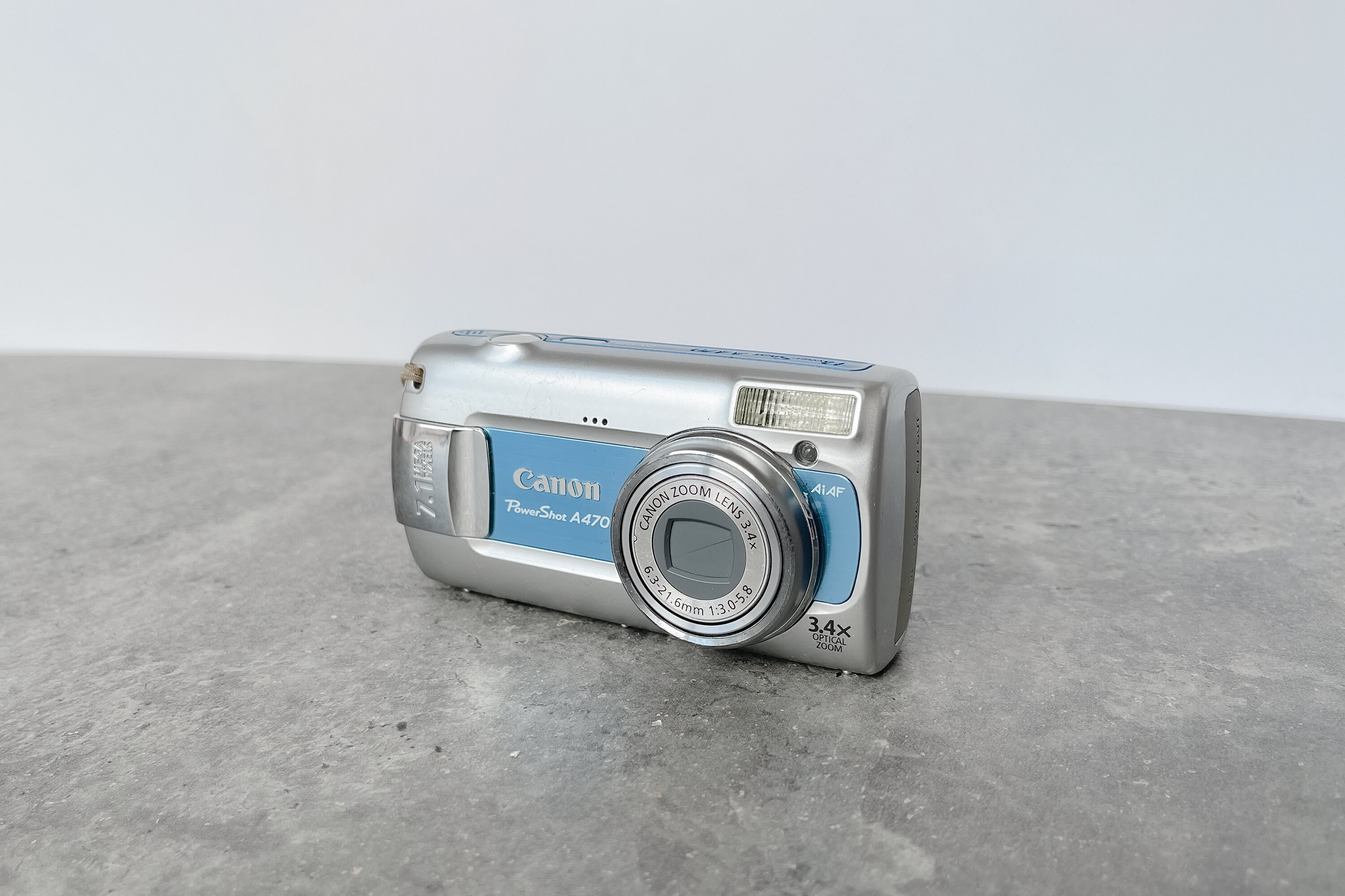Canon Powershot A470 Digital Camera, 7.1 MP, 3.4x Optical Zoom - Etsy