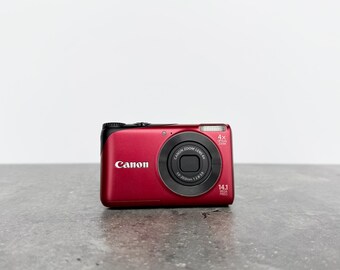 Digital Camera Canon Powershot A2200 Red / Vintage Digital