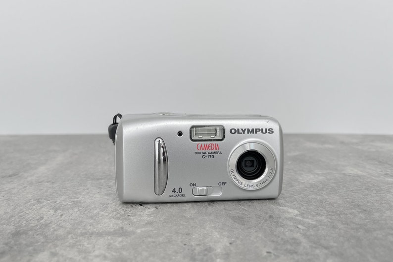 Digital Camera Olympus C-170 / Vintage Digital Camera / Olympus cameras image 3