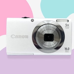 Digital Camera Canon PowerShot A2300 Silver / Vintage Digital Camera / Canon cameras